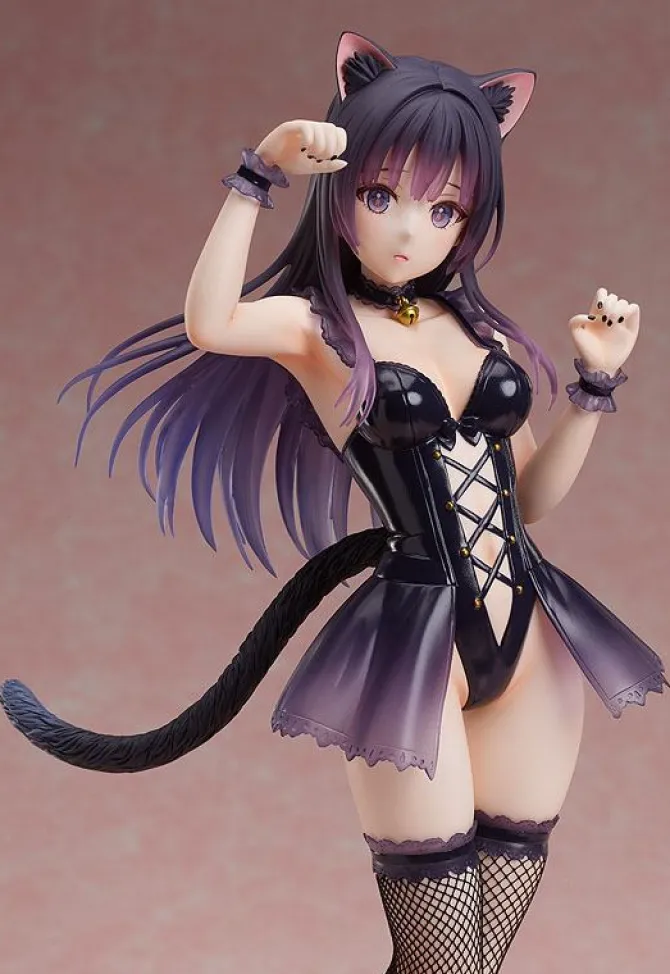 Original Character - Yuuka Sorai Statue / by Fukahire - Cat Ears Version: FREEing