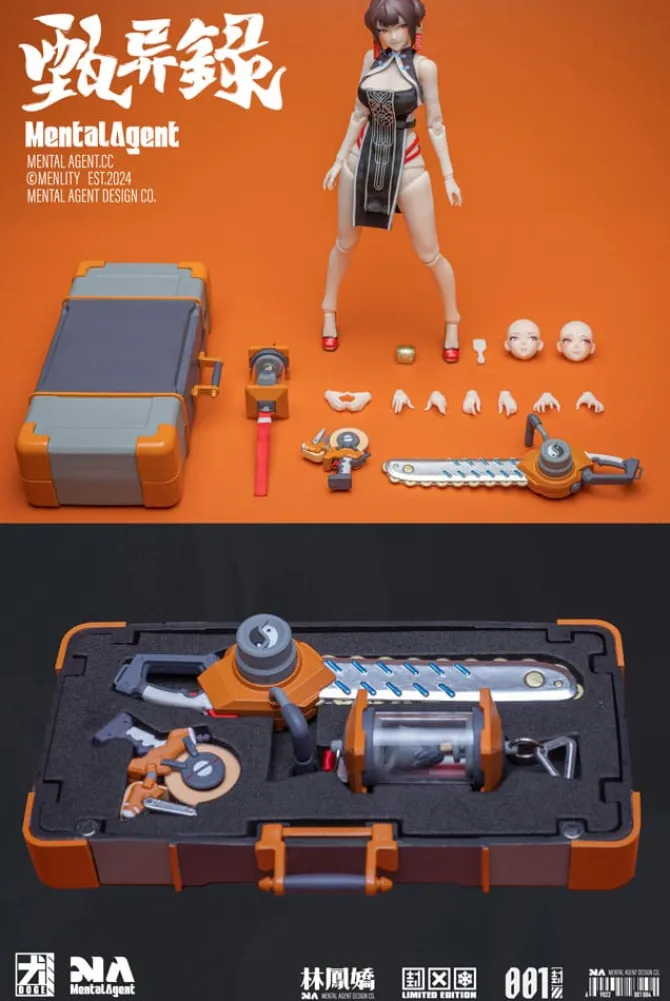 Original Character - Zhen Yi Lu Lin Fengjiao Actionfigur: Mental Agent