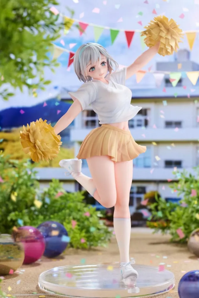 Original Illustration - Cheerleader Riku Statue / Illustration by Jonsun Limited Edition: Hobby Saku