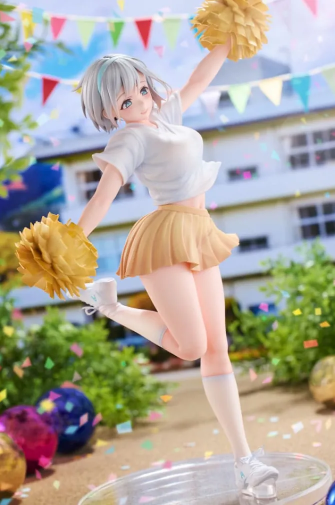 Original Illustration - Cheerleader Riku Statue / Illustration by Jonsun Limited Edition: Hobby Saku