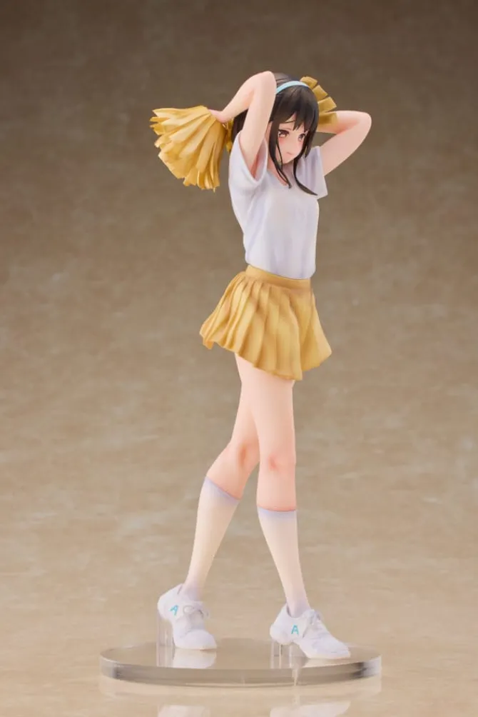 Original Illustration - Cheerleader Misaki Statue Illustrated by Jonsun: Hobby Sakura