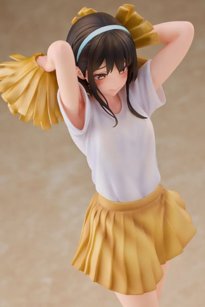 Original Illustration - Cheerleader Misaki Statue Illustrated by Jonsun: Hobby Sakura