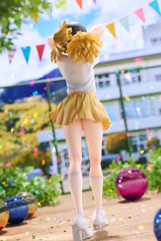 Original Illustration - Cheerleader Misaki Statue Illustrated by Jonsun: Hobby Sakura