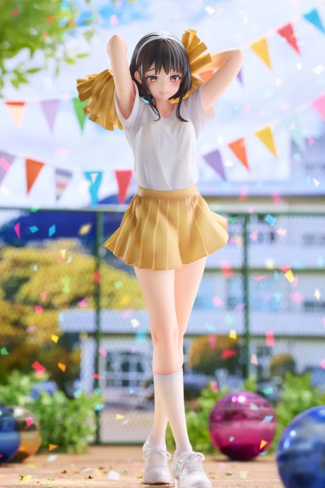 Original Illustration - Cheerleader Misaki Statue Illustrated by Jonsun: Hobby Sakura