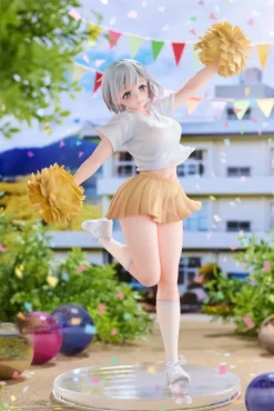Original Illustration - Cheerleader Riku Statue / Illustration by Jonsun: Hobby Saku