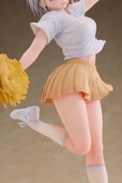Original Illustration - Cheerleader Riku Statue / Illustration by Jonsun: Hobby Saku