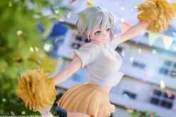 Original Illustration - Cheerleader Riku Statue / Illustration by Jonsun: Hobby Saku