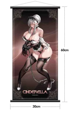 Original Illustration - Cinderella Statue / illustration by XL Bonus Inclusive Limited Edition: Hobb