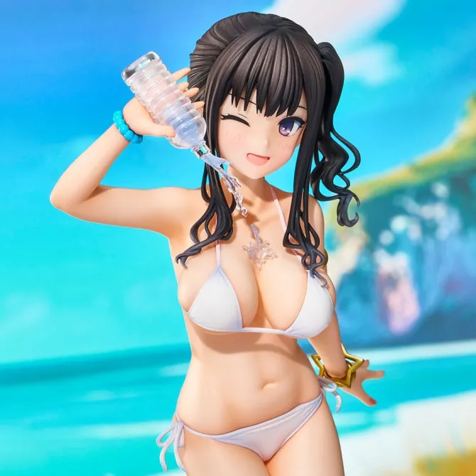 Original Illustration - Kaede Statue / Illustration by Miyuki Sasaki - Summer Cloud White Bikini Ver