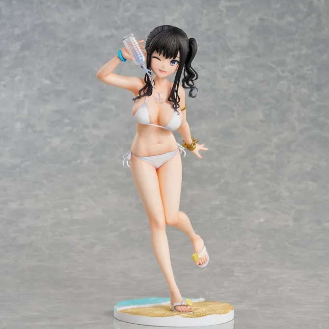 Original Illustration - Kaede Statue / Illustration by Miyuki Sasaki - Summer Cloud White Bikini Ver