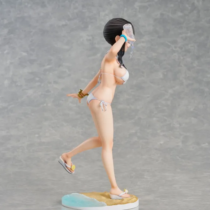Original Illustration - Kaede Statue / Illustration by Miyuki Sasaki - Summer Cloud White Bikini Ver