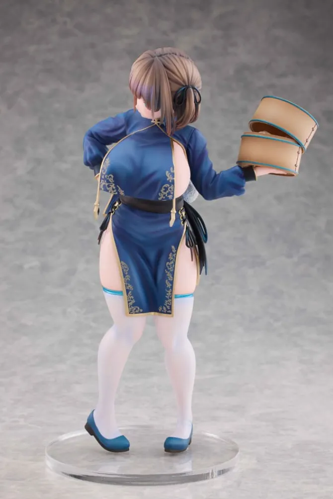 Original Illustration - Manjuu Musume Tsumugu Statue / illustration by Ranfu: Hobby Sakura