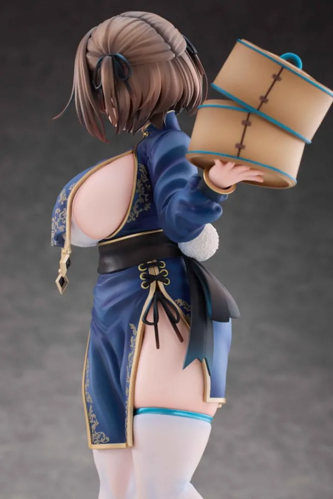 Original Illustration - Manjuu Musume Tsumugu Statue / illustration by Ranfu: Hobby Sakura