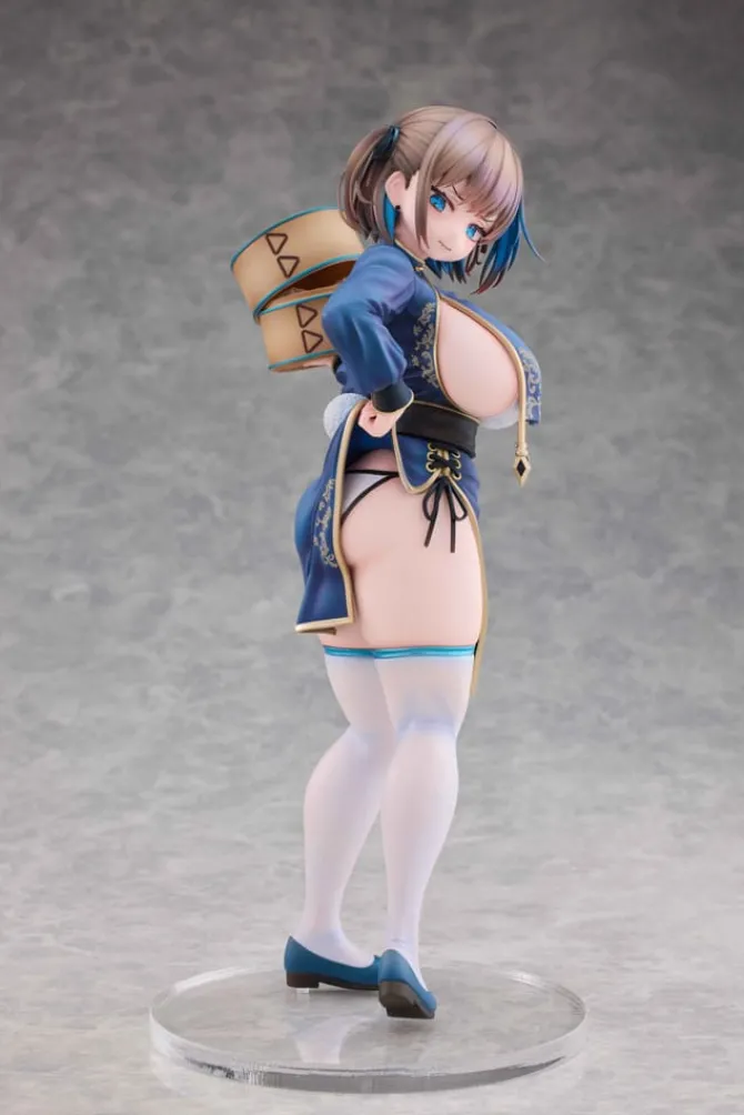 Original Illustration - Manjuu Musume Tsumugu Statue / illustration by Ranfu DX Ver.: Hobby Sakura