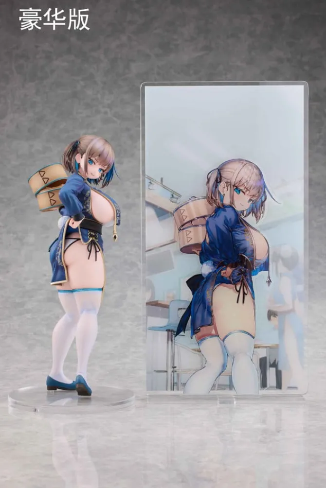 Original Illustration - Manjuu Musume Tsumugu Statue / illustration by Ranfu DX Ver.: Hobby Sakura