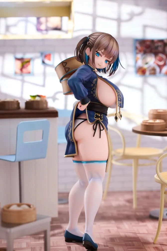 Original Illustration - Manjuu Musume Tsumugu Statue / illustration by Ranfu DX Ver.: Hobby Sakura