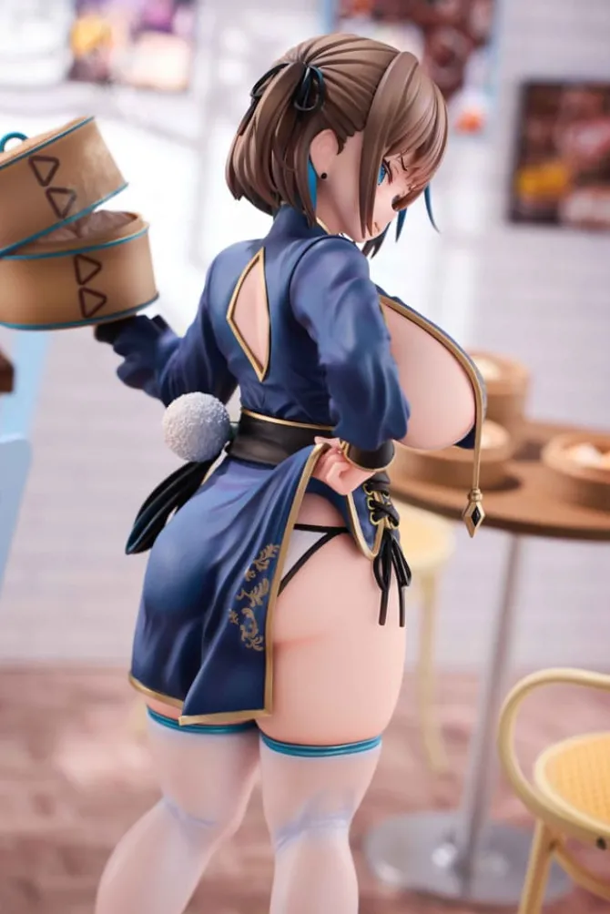 Original Illustration - Manjuu Musume Tsumugu Statue / illustration by Ranfu DX Ver.: Hobby Sakura