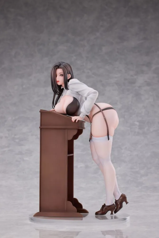 Original Illustration - Martha-sensei Statue / illustration by Throtem: Hobby Sakura