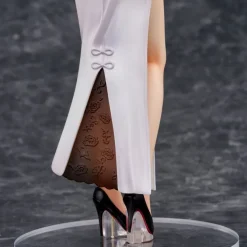 Original Illustration - Mai Okuma Statue / Illustration Healing-type white chinese dress lady: Unio