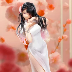 Original Illustration - Mai Okuma Statue / Illustration Healing-type white chinese dress lady: Unio