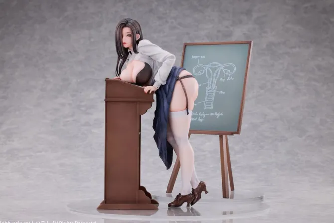 Original Illustration - Martha-sensei Statue / illustration by Throtem Bonus Inclusive Limited Editi