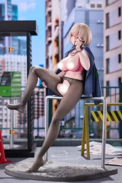 Original Illustration - Naughty Police Statue / Woman Illustration by CheLA77 DX Edition: Hobby Saku