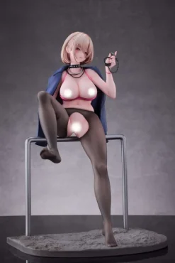 Original Illustration - Naughty Police Statue / Woman Illustration by CheLA77 DX Edition: Hobby Saku