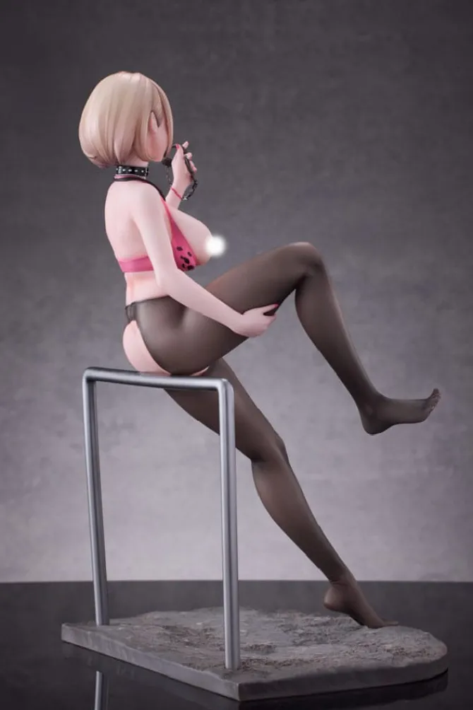 Original Illustration - Naughty Police Statue / Woman Illustration by CheLA77 DX Edition: Hobby Saku