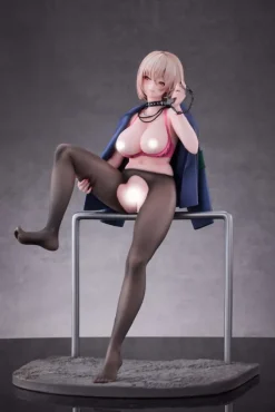 Original Illustration - Naughty Police Statue / Woman Illustration by CheLA77 DX Edition: Hobby Saku