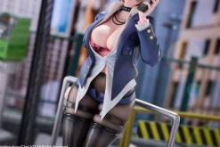 Original Illustration - Naughty Police Statue / Woman Illustration by CheLA77 Limited Edition: Hobby