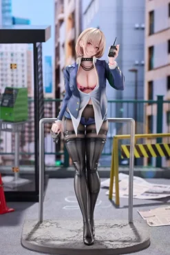 Original Illustration - Naughty Police Statue / Woman Illustration by CheLA77: Hobby Sakura