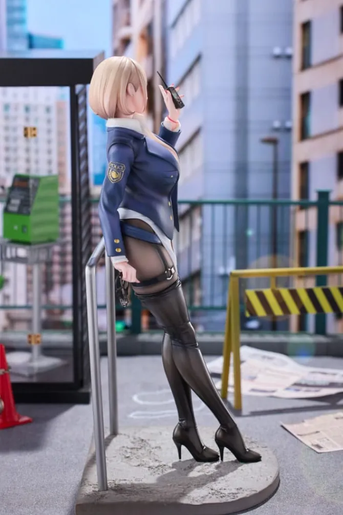 Original Illustration - Naughty Police Statue / Woman Illustration by CheLA77: Hobby Sakura