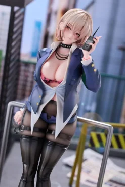 Original Illustration - Naughty Police Statue / Woman Illustration by CheLA77: Hobby Sakura