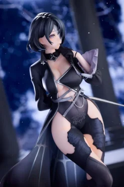 Original Illustration - Nevaostro Statue / Illustration by Kishi Yasuri: Hobby Sakura