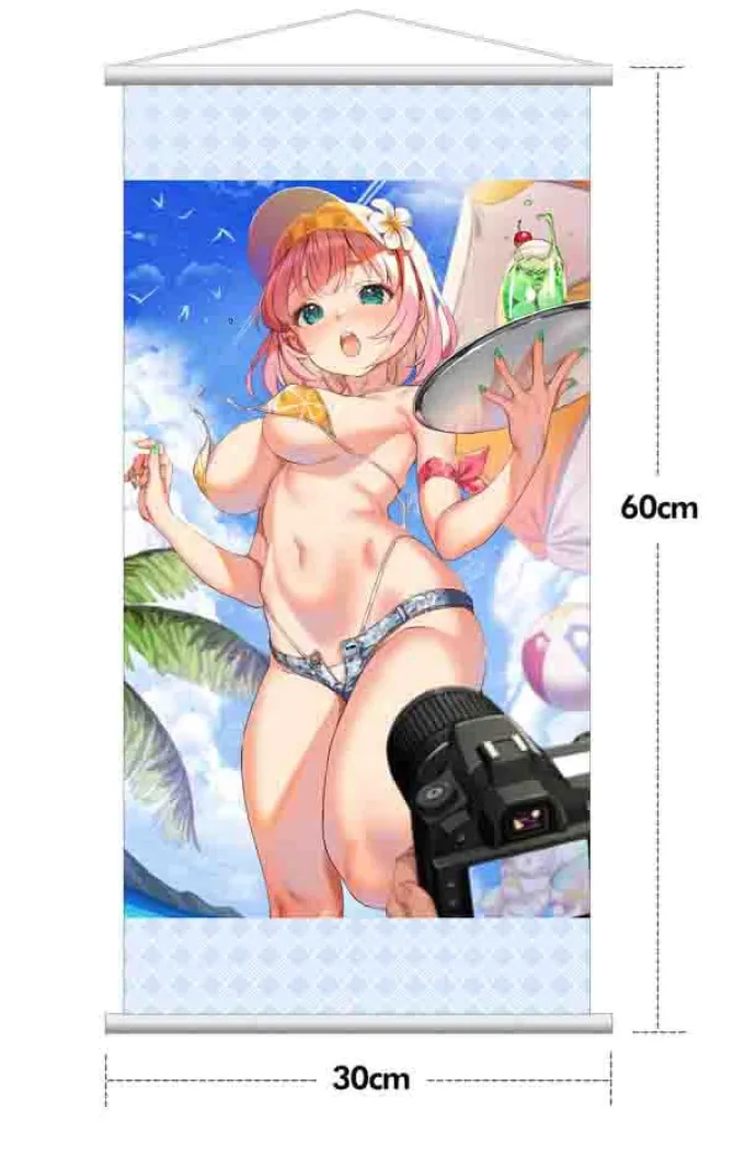 Original Illustration - Summer Waiter Statue / Illustration by Kink - Limited Edition: Hobby Sakura