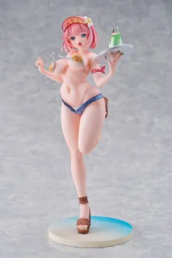 Original Illustration - Summer Waiter Statue / Illustration by Kink - Limited Edition: Hobby Sakura