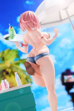 Original Illustration - Summer Waiter Statue / Illustration by Kink: Hobby Sakura