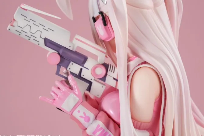 Original Illustration - Super Bunny Statue / Illustrated by DDUCK KONG Limited Edition: Hobby Sakur