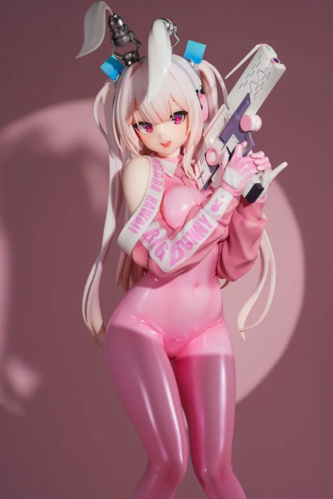 Original Illustration - Super Bunny Statue / Illustrated by DDUCK KONG Limited Edition: Hobby Sakur