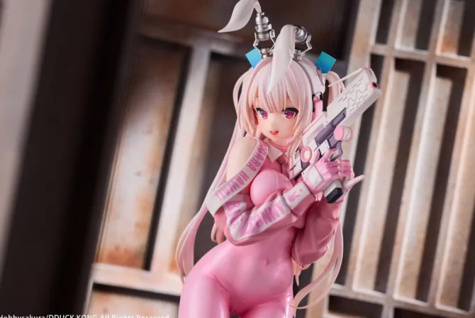 Original Illustration - Super Bunny Statue / Illustrated by DDUCK KONG Limited Edition: Hobby Sakur