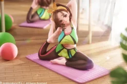 Original Illustration - Yoga Shoujo Statue / illustration by Kinku: Hobby Sakura
