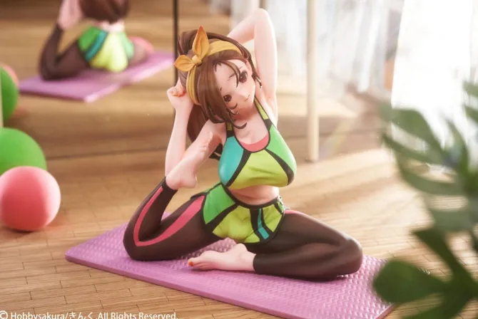 Original Illustration - Yoga Shoujo Statue / illustration by Kinku Bonus Inclusive Limited Edition:
