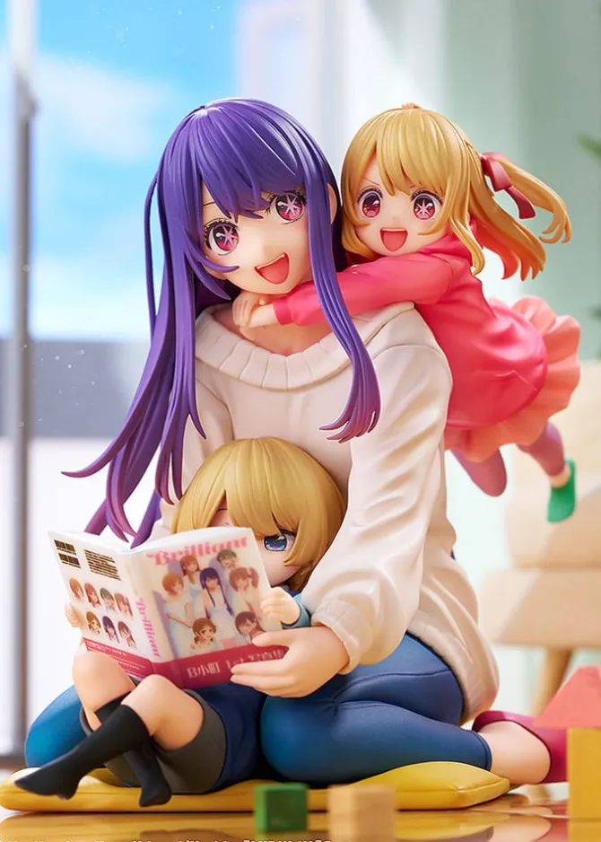 Oshi no Ko - Ai, Aqua & Ruby Mother and Children Statue: Kadokawa