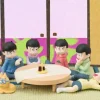 Osomatsu-san - Minifiguren-Set - Palmate / We are family! : MegaHouse