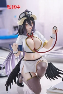 Overlord - Albedo Figur / Desktop Cute Figure - Nurse Version [Renwal]: Taito