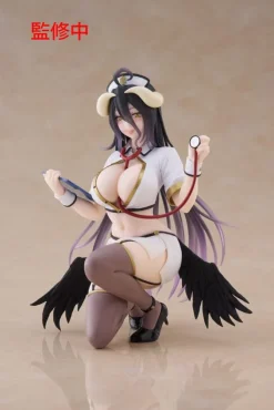Overlord - Albedo Figur / Desktop Cute Figure - Nurse Version [Renwal]: Taito
