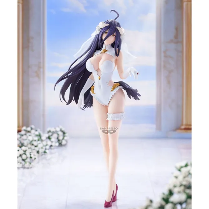 Overlord - Albedo Figur / Glitter & Glamours - Wedding Version: Banpresto