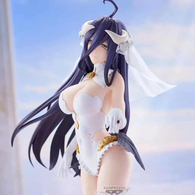Overlord - Albedo Figur / Glitter & Glamours - Wedding Version: Banpresto