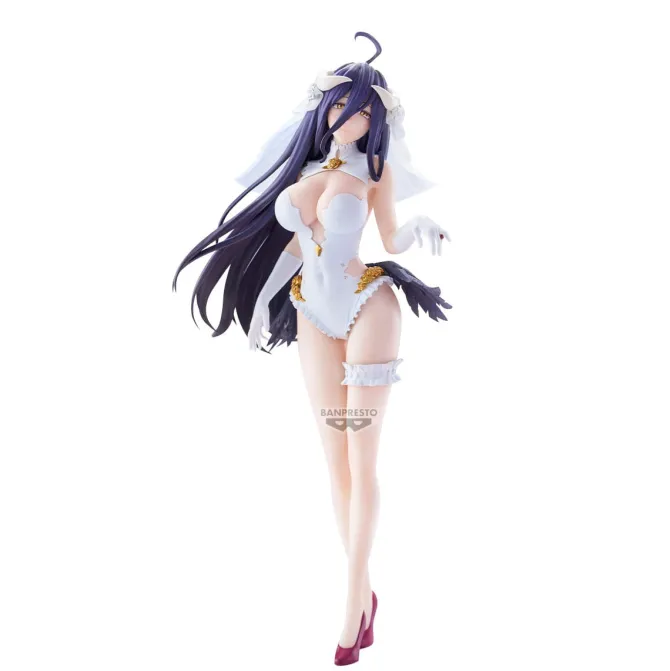 Overlord - Albedo Figur / Glitter & Glamours - Wedding Version: Banpresto