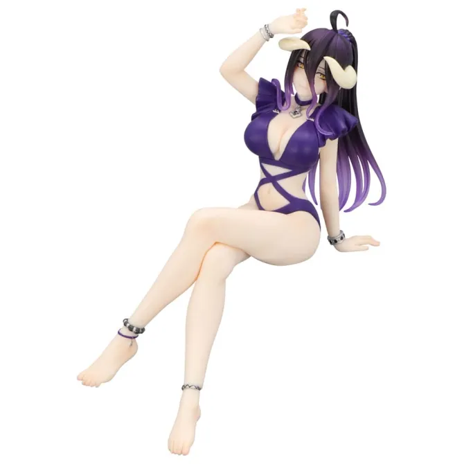 Overlord - Albedo Noodle Stopper Figur / Swimsuit - Dark Purple Color Version: Furyu